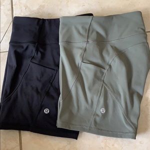 Lululemon Track & Train 4” Shorts GREY SAGE ONLY